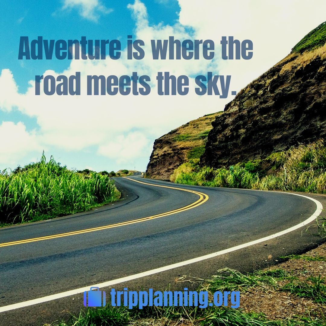 Adventure Travel Captions