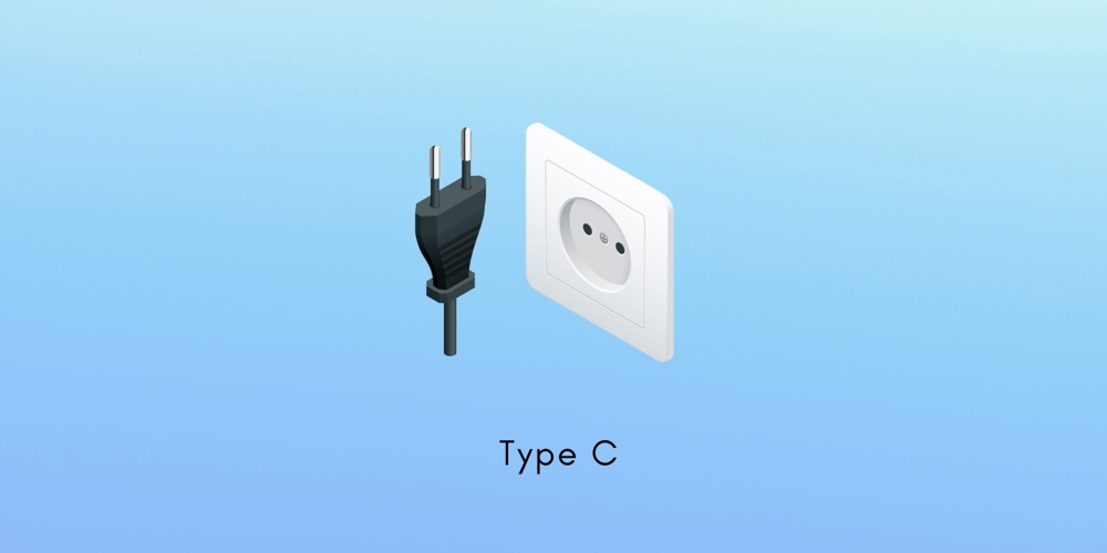 Type C power plug used in Angola