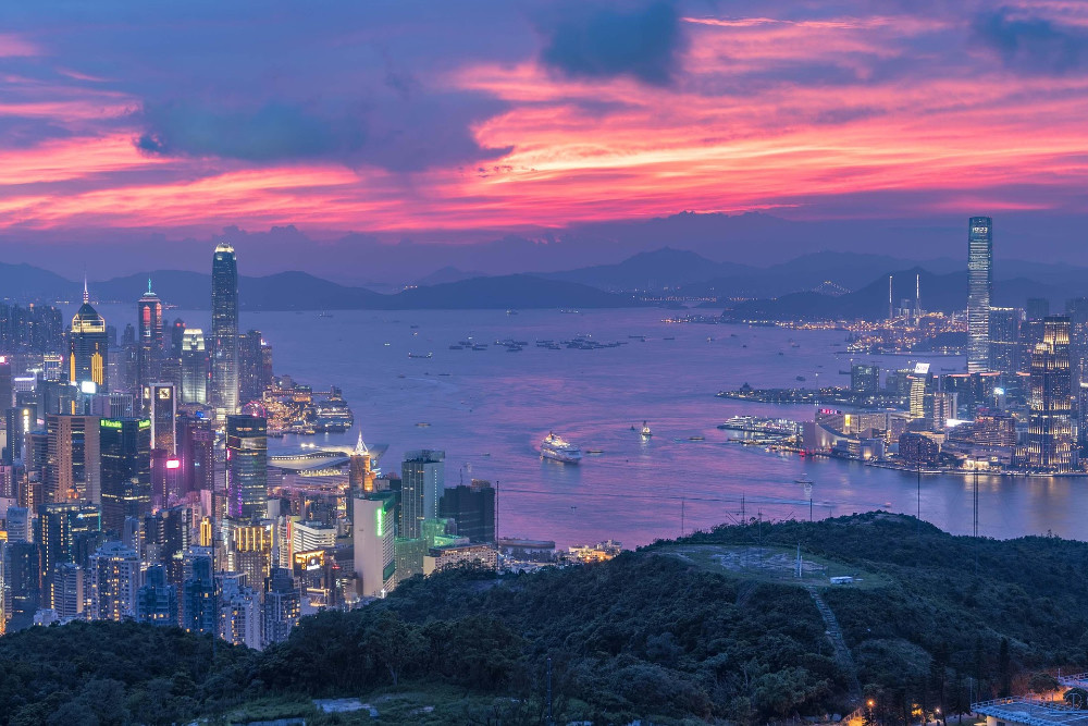 Hong Kong travel scenery